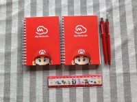 Nintendo Super Mario Notizbuch Stift Lineal Gamescom 2019 Bayern - Gunzenhausen Vorschau