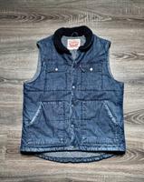 Levis Denim Weste L Blau 90er Vintage Jeans Weste Levi's Jacke Saarland - Schwalbach Vorschau