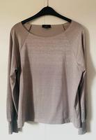 Monari Langarmshirt, Beige mit Glitzer, Gr. 38, neuwertig Nordrhein-Westfalen - Ahaus Vorschau