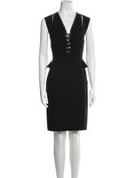 Altuzarra Etui Kleid Schwarz Nieten Cut-Outs Dress Black L 40 Eimsbüttel - Hamburg Rotherbaum Vorschau