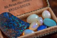 Schmuck edel Opal Sammlung Konvolut mit großen Opal mit Gestein Baden-Württemberg - Karlsruhe Vorschau