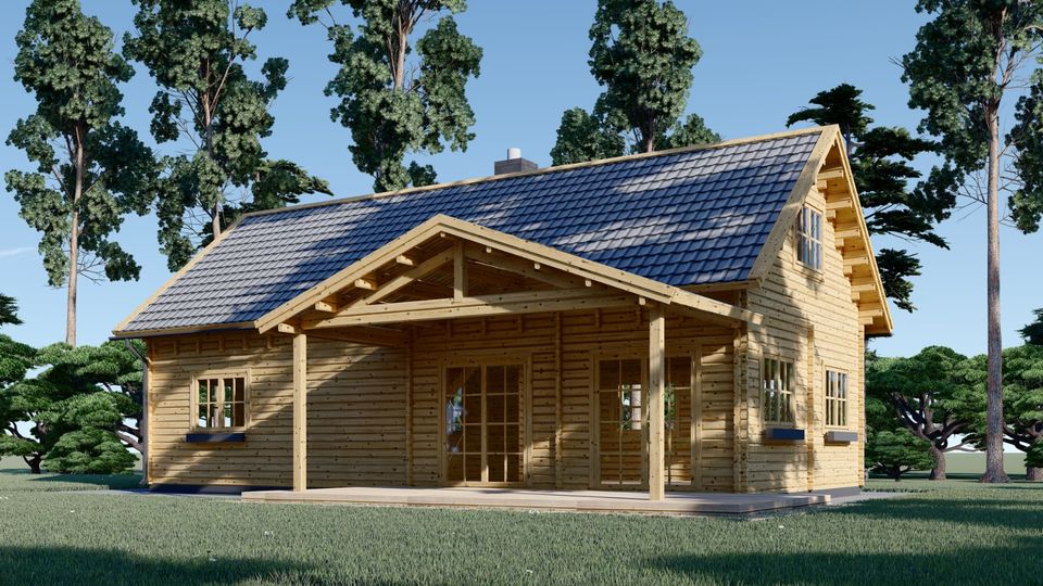 Hochwertiges Holzhaus - geräumig, nachhaltig, familienfreundlich in Molchow