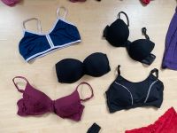 Bügel-BHs 12-20€ & BH-Tops 5€ schwarz bordeaux blau 38 75C Sachsen - Plauen Vorschau