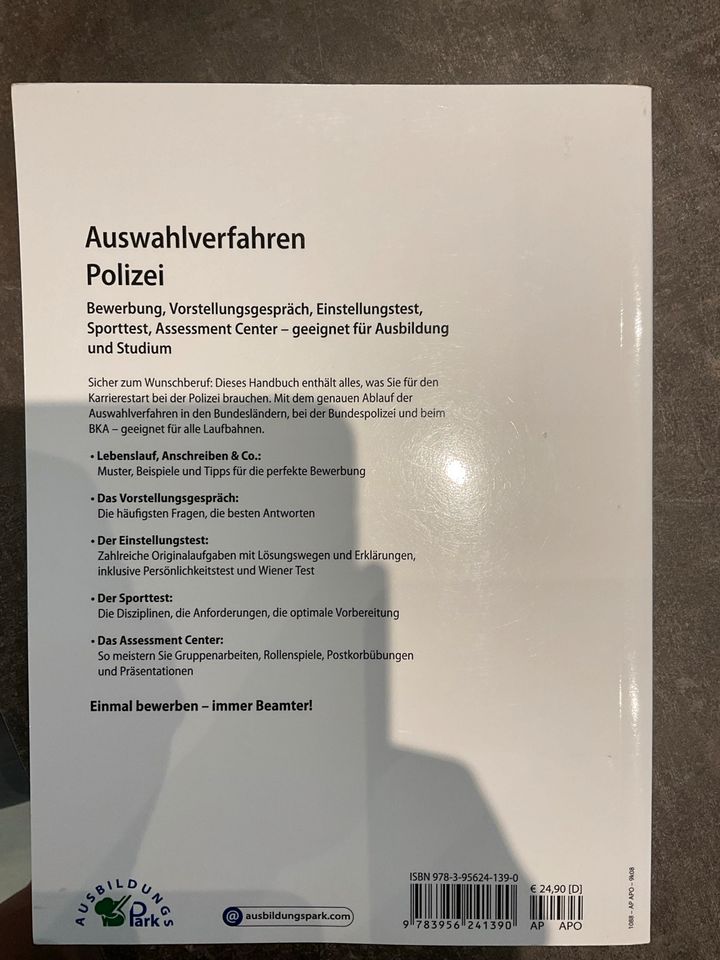 Auswahlverfahren Polizei - Übungsbuch für Bewerber in Vettweiß