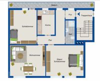 Wohnung in Ütterlingsen ab 01.06. mit Balkon Nordrhein-Westfalen - Werdohl Vorschau