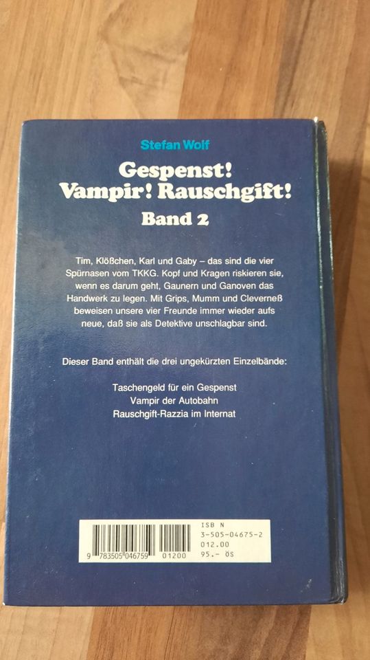 TKKG Buch gebunden Gespenst! Vampir! Rauschgift! in Leinfelden-Echterdingen