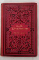 Antikes Buch Deutsche Literaturkunde 1882 Peters Verlag Nordrhein-Westfalen - Spenge Vorschau