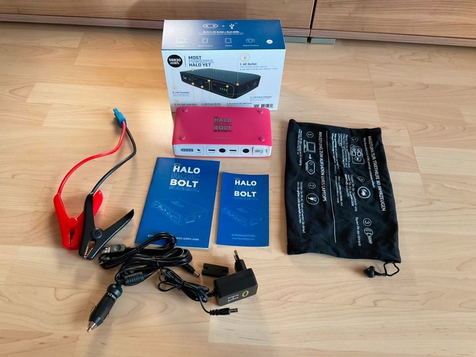 Halo Bolt 58830 mobiler Autostarter auch Handy Laptop NEU in Neuötting