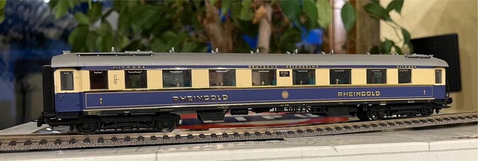 Liliput Bachmann 382303 Rheingold Salonwgn. 1.Kl, DRG, HO, DC in Baunatal