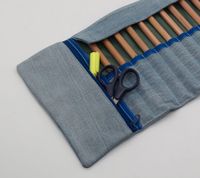 Stifterolle Rollmäppchen für 12 dicke Buntstifte Upcycling Jeans Niedersachsen - Adendorf Vorschau