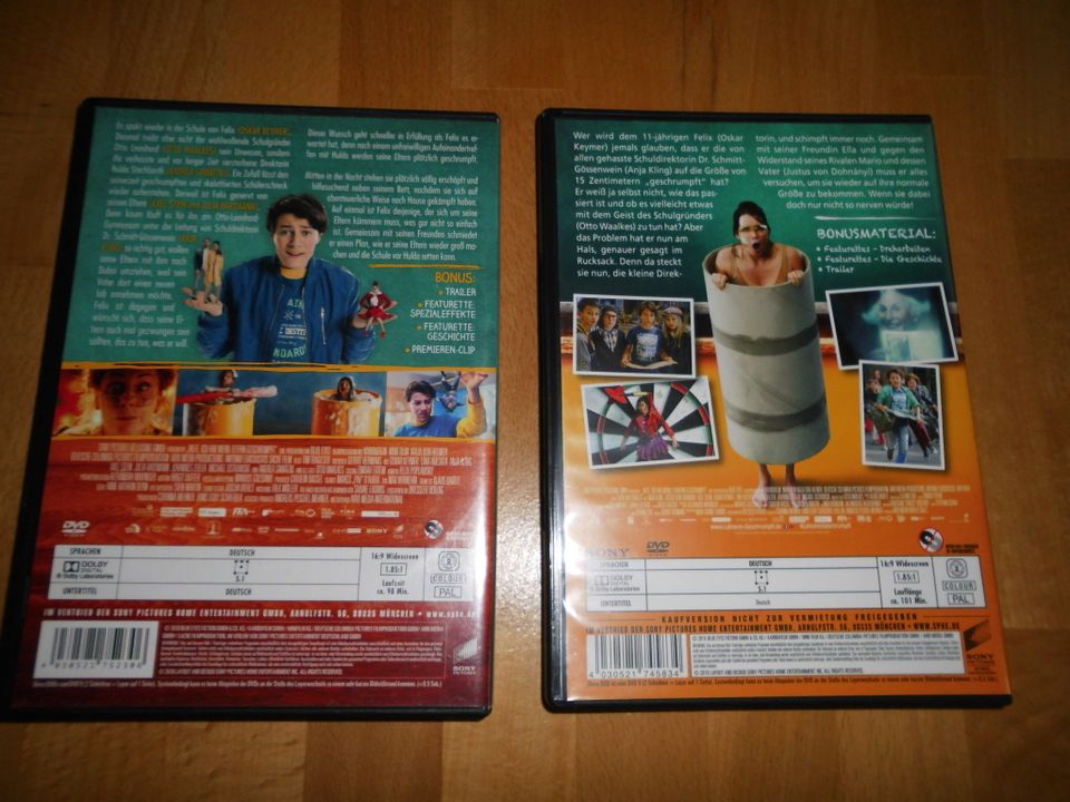 2 DVD s Hilfe, ich hab meine .... geschrumpft Teil 1 und Teil 2 in Bielefeld