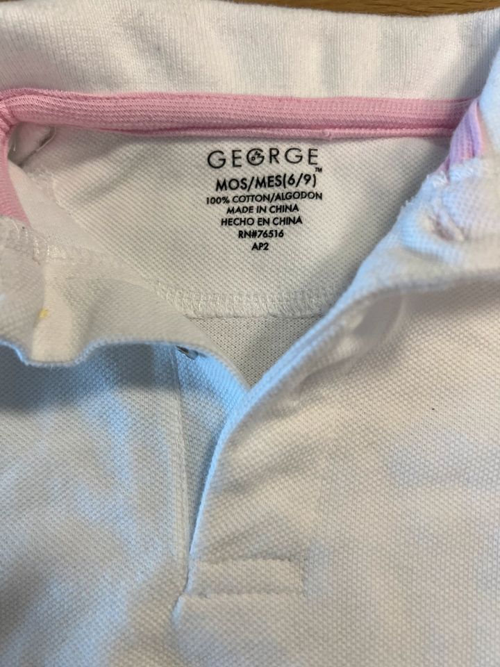 GEORGE Poloshirt und S. Oliver Hose Mädchen Gr, 68 in Frankfurt am Main