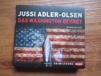 DAS WASHINGTON DEKRET Jussi Adler-Olsen Hörbuch 8 CD Krimi Wolfra Niedersachsen - Varel Vorschau