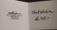 Gutschein Sanitätshaus Krüger Weinheim 40€ Baden-Württemberg - Weinheim Vorschau