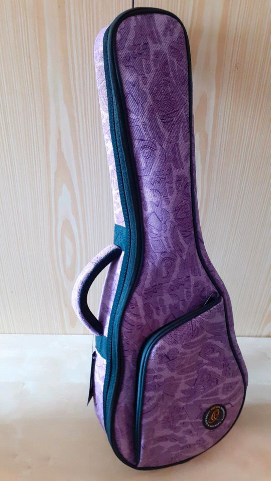 Ukulele Tasche und Gurt Set in Jeanspurple in Olching