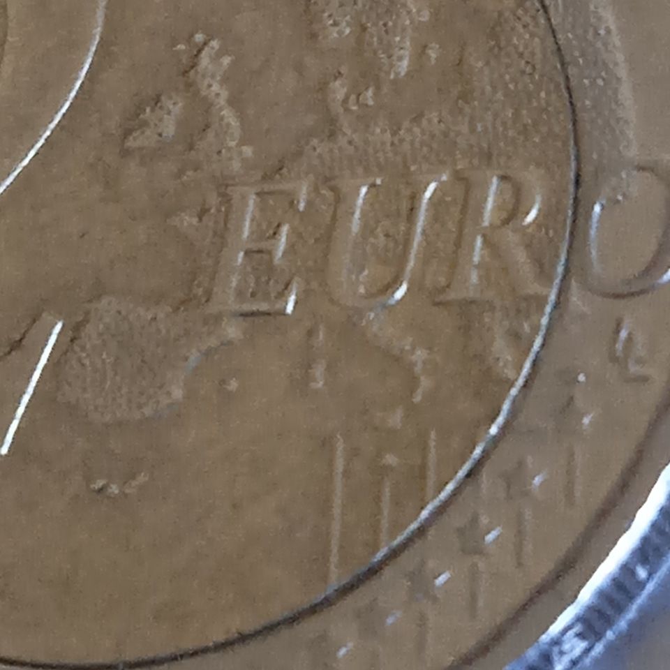 2 Euro Münze Adler2020 Fehler in der Prägung ... in Haseldorf