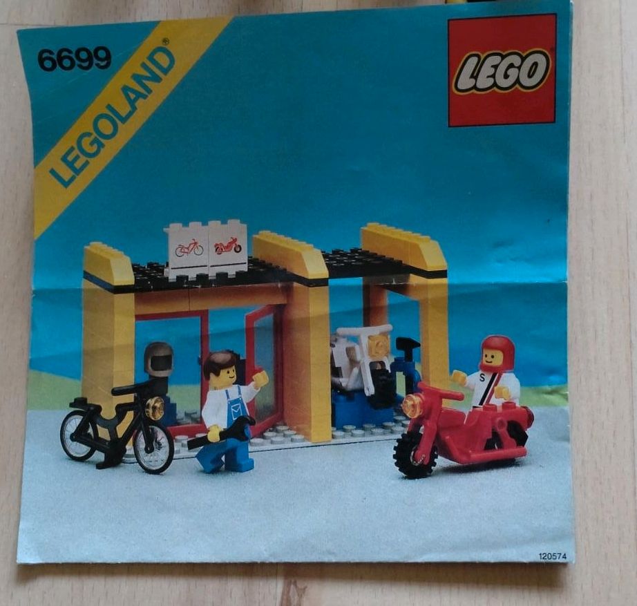 Lego 6699 Werkstatt/ Zweirad-Shop in Hamburg