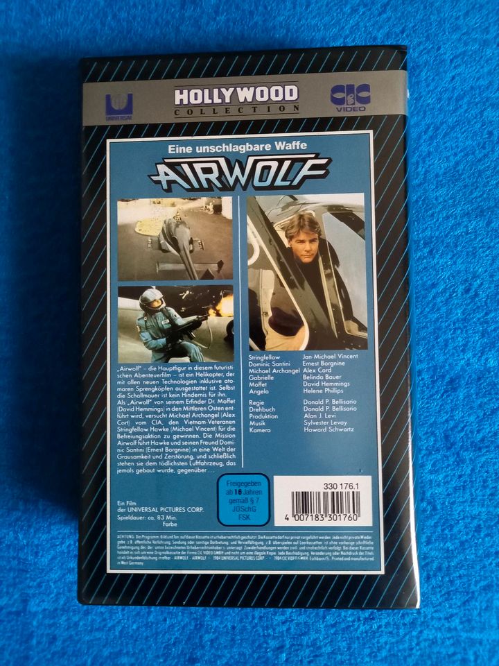 VHS Airwolf, Michael Vincent, in Offenbach