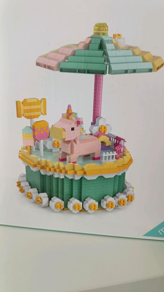 NEU Ostern LOZ Mini Lego Klemmbausteine Nr. 9051 Einhorn Kuchen in Weißenfels