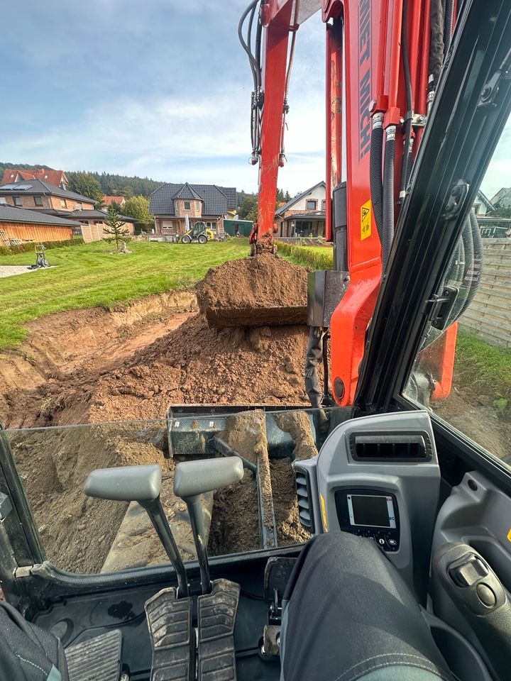 Baggerarbeiten,Erdarbeiten  ,Pflasterarbeiten.Minibagger ,Tiefbau in Preußisch Oldendorf