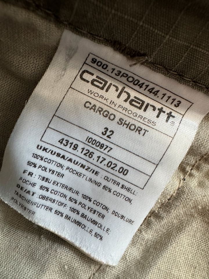 Carhartt Cargo Bermuda Shorts Ripstop Moss, W32 in Leipzig