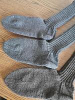 2 Paar Handgestrickte Socken Gr .43 / 44 6 fädig gestrickt Bayern - Cham Vorschau