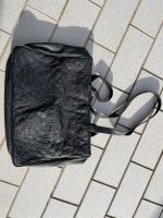 Kunstlederhandtasche Bodenschatz schwarz mit braunem Muster Bayern - Feldkirchen-Westerham Vorschau