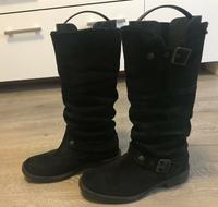 > GANT Wildleder-Stiefel * Gr.38 * schwarz * Winter * Profilsohle Düsseldorf - Bilk Vorschau