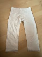 H&M BASIC  Leggings in weiß mit Spitze Gr.152 Hessen - Karben Vorschau