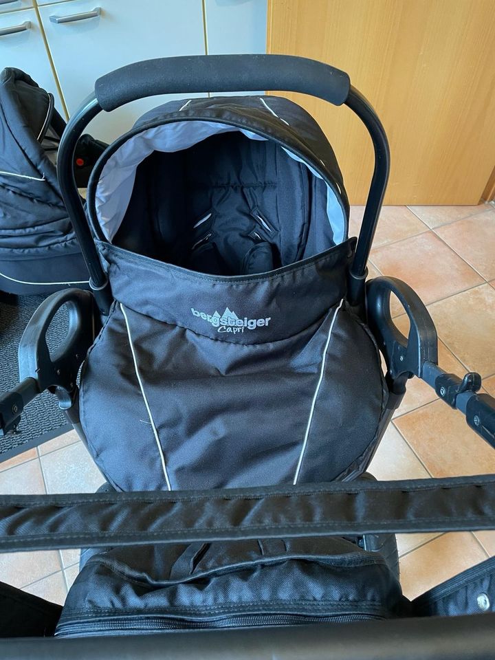 Kinderwagen Bergsteiger 3 in 1 Capri (gebraucht - super Zustand) in Varel