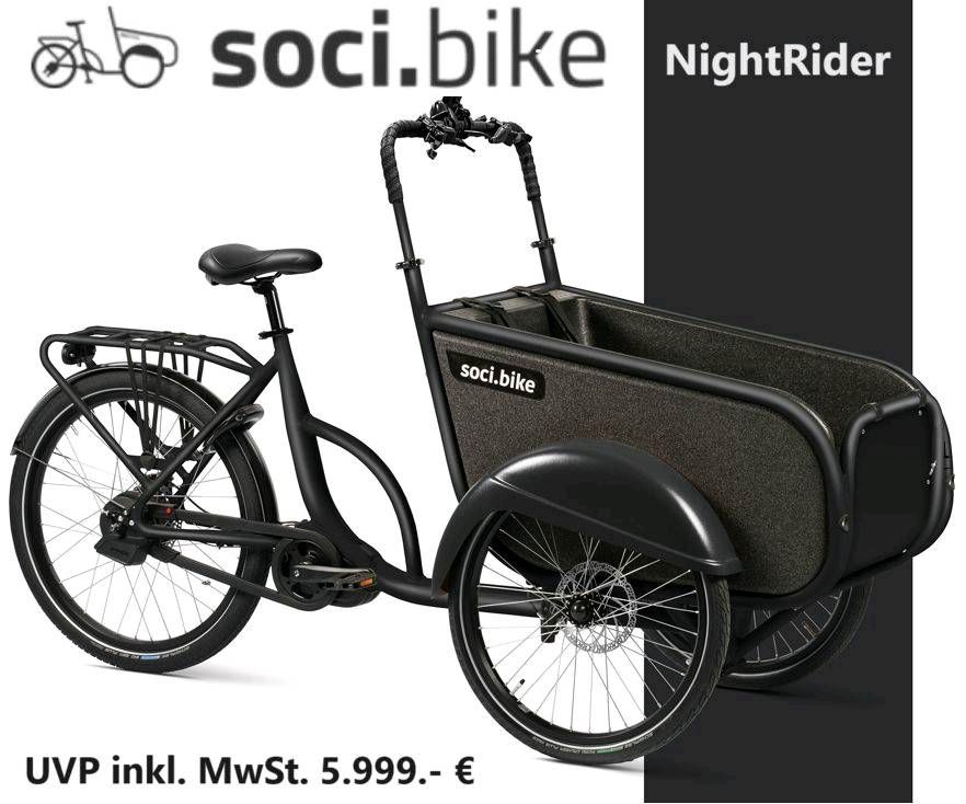 ❗️ Sondermodell ❗️ Soci.Bike Lastenrad Bafang SociBike Enviolo ❗️ in Hatten