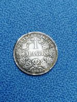 Alte Silbermünzen 1 Mark 1901, Deutschland Reich großer Adler Hessen - Butzbach Vorschau