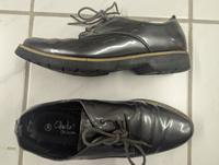 Claudia Ghizzani Damen HalbschuhSchnürschuhe Lackschuh Gr.39 grau Bochum - Bochum-Nord Vorschau