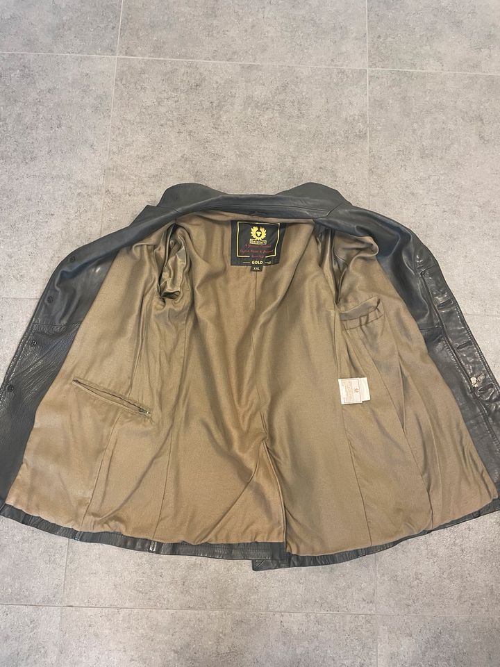 Belstaff Gold Lederjacke Gr. XXL, fällt klein aus! Also L/XL in Saarbrücken