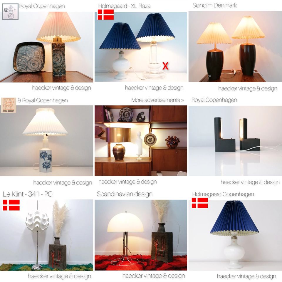 Lampe golden danish Design zu mid-century poulsen ph lyfa retro in Berlin