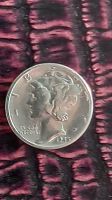 **seltene 10 Cent Münze, USA, 1945, Mercury Dime** Bayern - Würzburg Vorschau