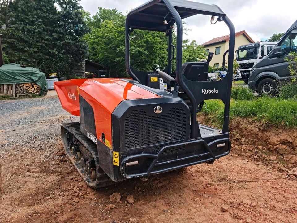 Dumper Kettendumper Kubota KC300HR-5 Mieten Gala Erdbau Transport in Tann