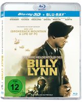 3D Blu-ray + Blu-ray  Die irre Heldentour des Billy Lynn Top Zu. Rheinland-Pfalz - Lörzweiler Vorschau