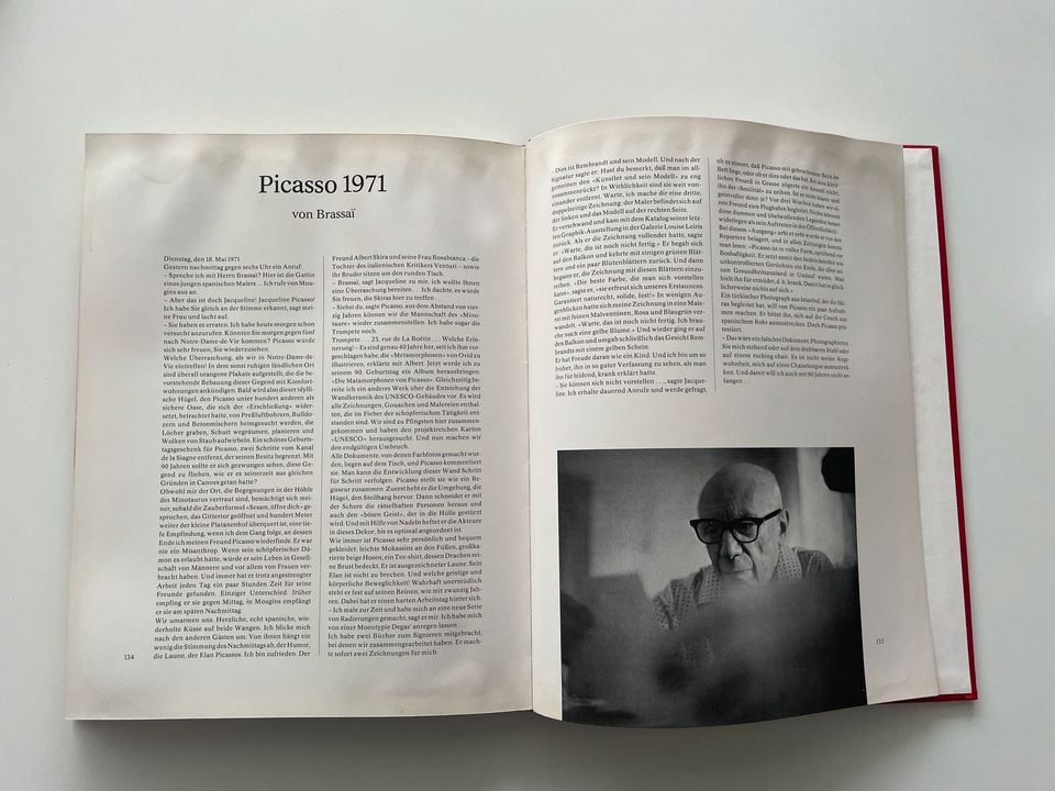 Hommage a Pablo Picasso Buch Bild Kunst in Hamburg
