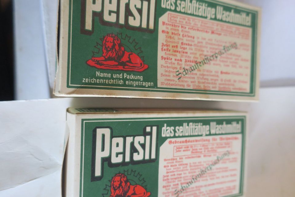 Persil, 20-30 J.Schaufensterpackung,nicht gefüllt,Tante Emmaladen in Köln