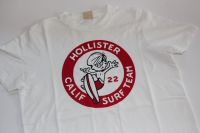 T-Shirt, Hollister, weiß mit Druck, Gr. S Duisburg - Duisburg-Süd Vorschau