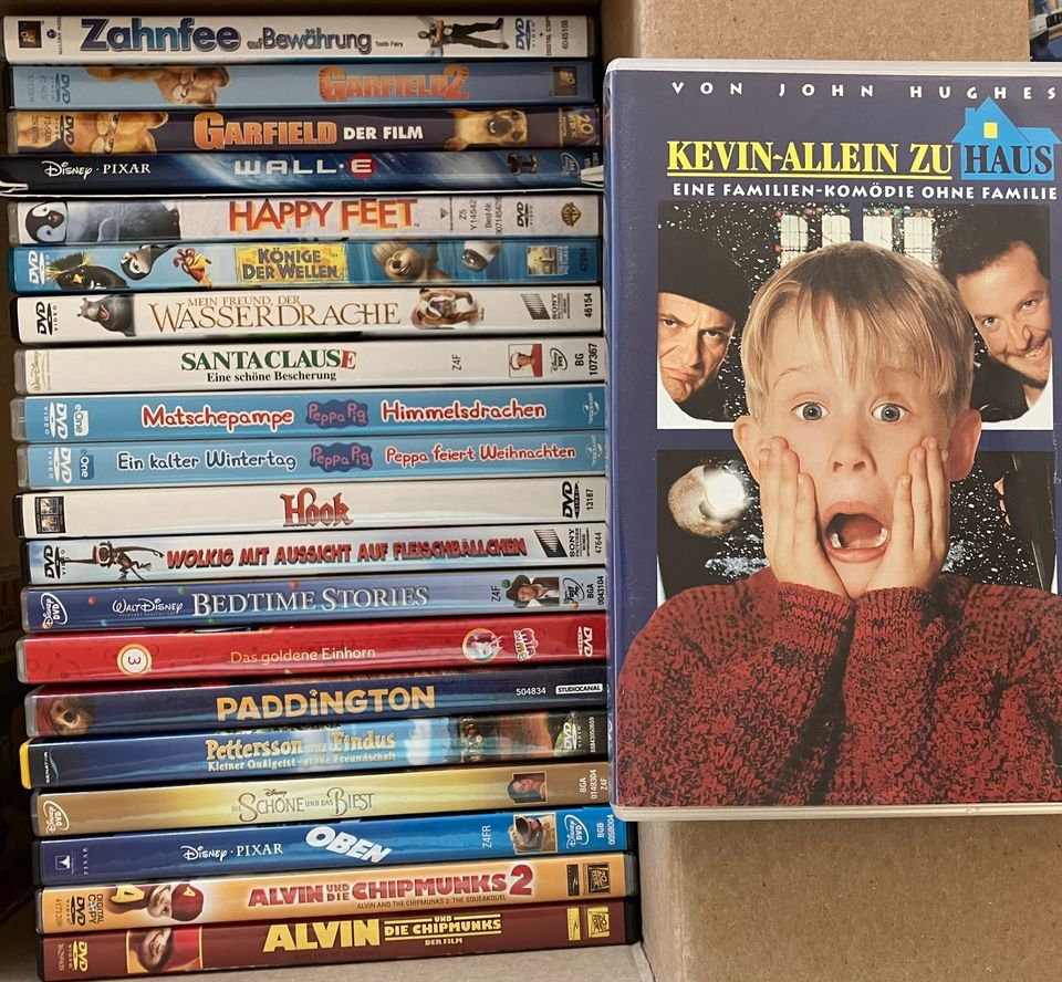 Kinder DVD’s im Paket in sehr gutem Zustand in Lügde