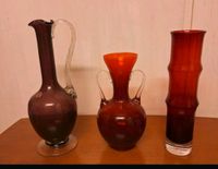 Glasvasen rot, Vasen... Niedersachsen - Barßel Vorschau