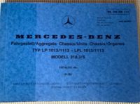 Verkaufe Mercedes Benz Ersatzteilliste Typ LP 1013/1113 Mecklenburg-Vorpommern - Fincken Vorschau