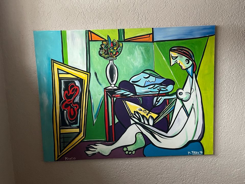 Bild Acryl auf Leinwand „Picasso“ in Rumbach