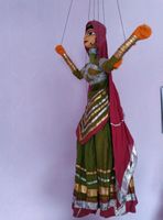 Indien Bollywood Marionette Puppe Deko original Nordrhein-Westfalen - Rhede Vorschau