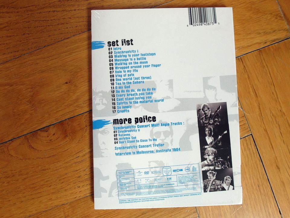 Neue DVD "The Police Synchronicity Concert" (FSK 0) in München