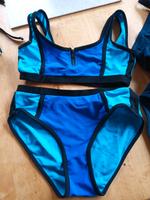 Bikini Gr. 164 34 Neuwertig mit Reißverschluss blau Baden-Württemberg - Küssaberg Vorschau