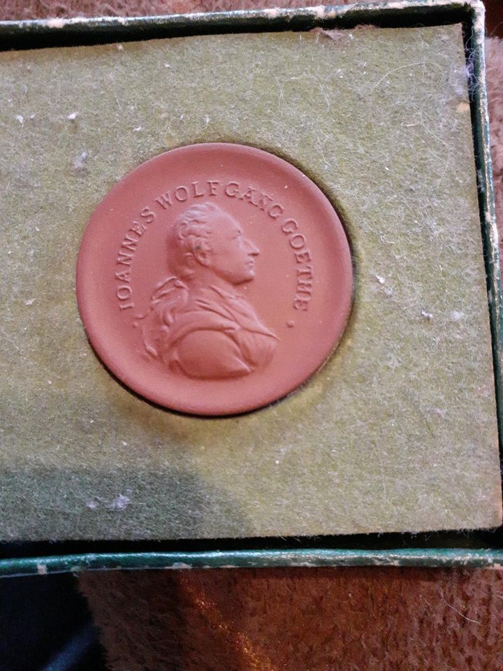 DDR Medaille von Goethe in Grassau