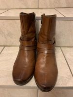 Caprice Stiefelette Schuhe Cognac braun Gr. 38 Leder Nordrhein-Westfalen - Mülheim (Ruhr) Vorschau